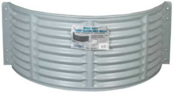 Amerimax 75208 Plastic Area Wall, 18"