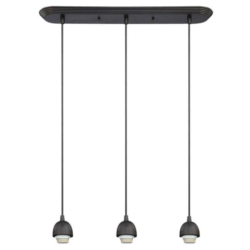 Westinghouse 6301300 Three-Light Interior Mini Pendant, Oil Rubbed Bronze Finish