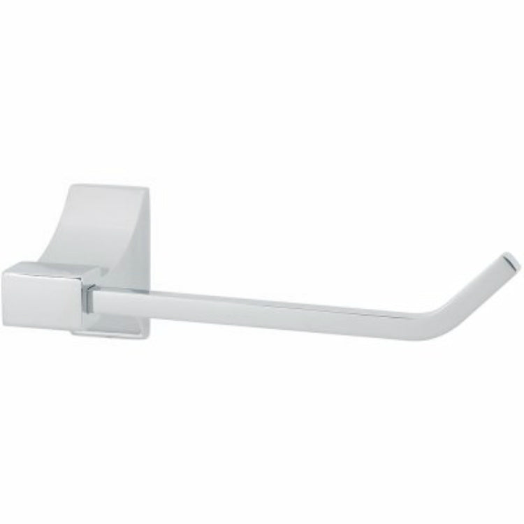 Homepointe 228237 Chrome Paper Holder with Brass Base