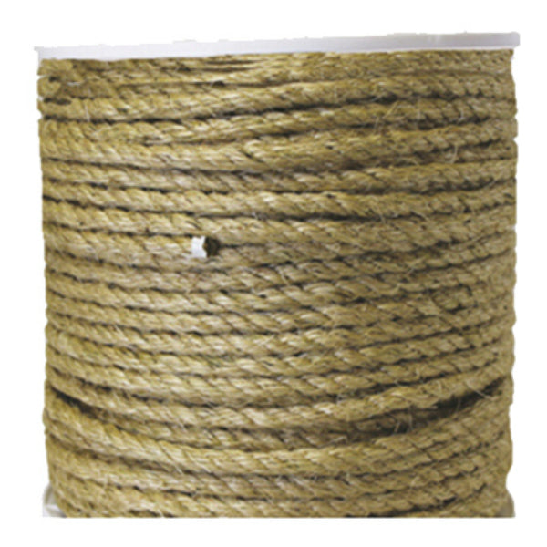 Mibro 644861TV Twisted Sisal Rope, 1/4" x 850'