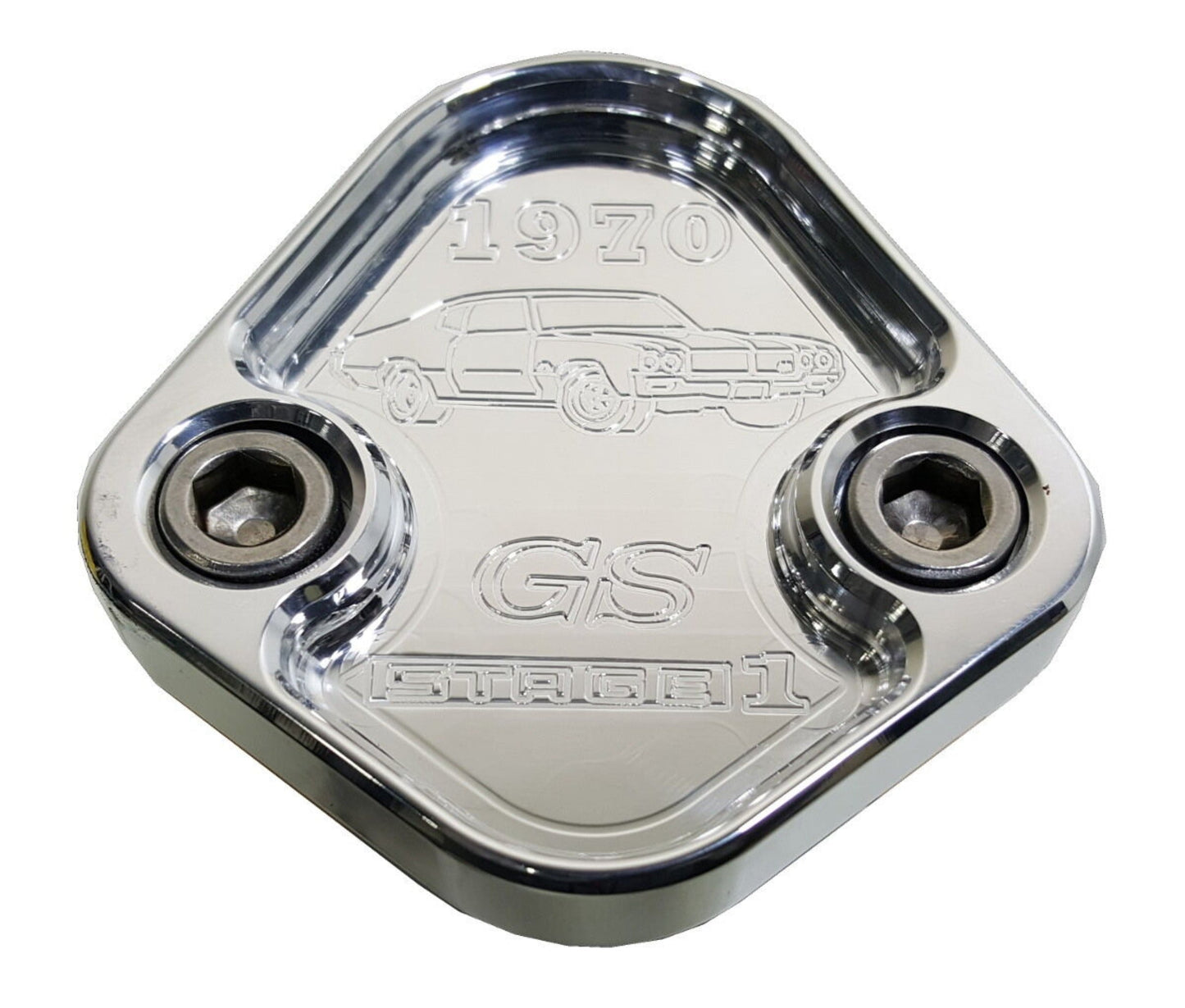 Fuel Pump Block Off Plate Fits 1970 Buick 455 GS Stage 1 Engines 6061 USA