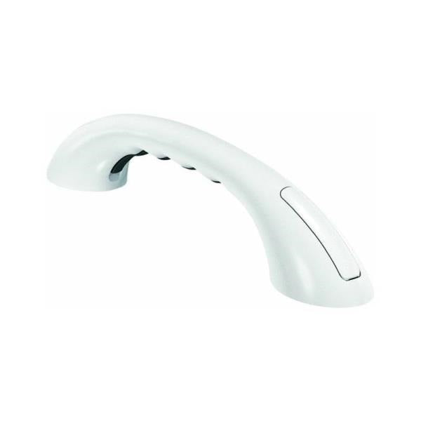Moen LR2250DW Home Care Modern Designer Hand Grip, Glacier, White