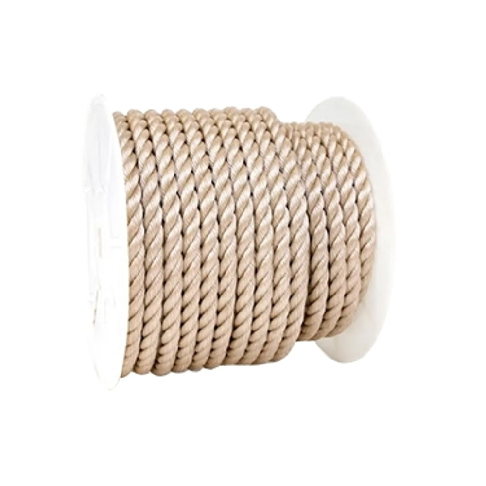 Baron 50120 Braided Polypropylene Rope, 3/8 Inch x 50 Feet, Assorted