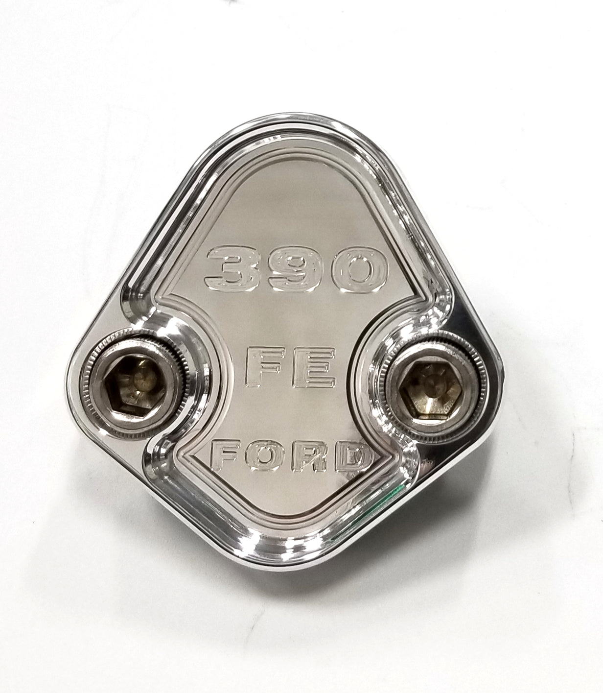 Fuel Pump Block Off Plate Fits FE Ford 390 Engines Billet Aluminum 6061 CNC USA