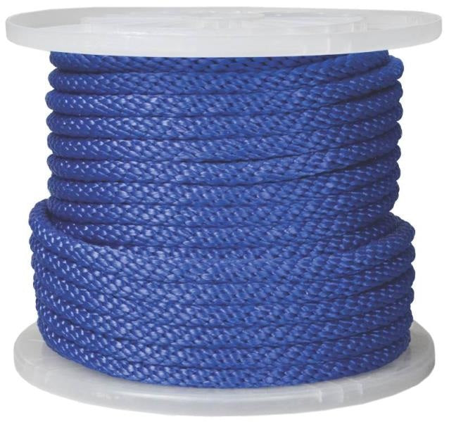 Ben-Mor 60265 Polypropylene Derby Rope, 1/2" x 150', Blue