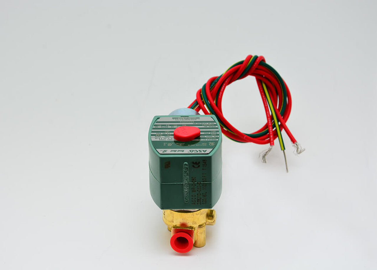 ASCO 8262H002 120/60 110/50 1/8 X 1/8 2NC BRASS 6.1/F W AC