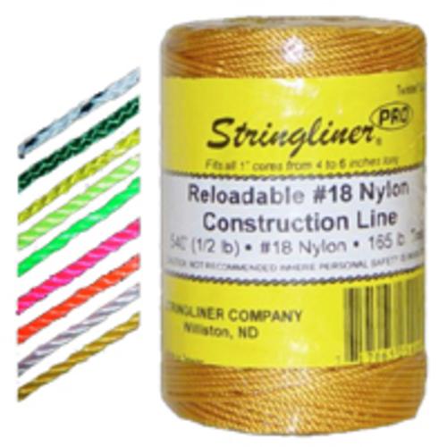 Stringliner 35759 Twine 1000 FT Braid Flo Orange, #18