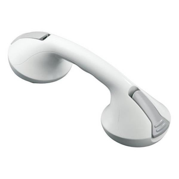 Moen LR2308W Home Care Modern Suction Hand Grip, Glacier, White
