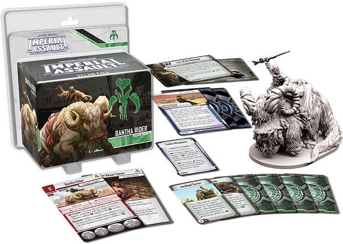 Fantasy Flight Games - Star Wars - Imperial Assault: Bantha Rider Villain Pack