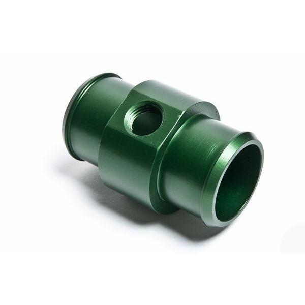 Radium Engineering Hose Barb Adapter For 1-1/4in Id Hose w/ 1/4Npt Port Green - Universal