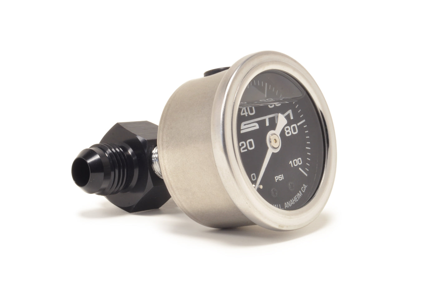 STM -6AN In-Line Fuel Pressure Gauge