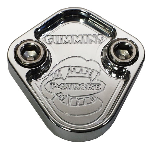 Fuel Pump Block Off Plate fits Cummins 4BT & 6BT Engines Billet 6061 CNC USA