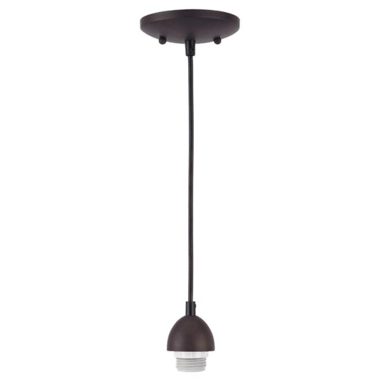 Westinghouse 70285 Decorative One-Light Mini Pendant Kit, Oil Rubbed Bronze