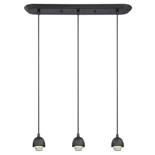 Westinghouse 6301300 Three-Light Interior Mini Pendant, Oil Rubbed Bronze Finish