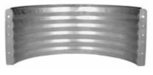 Marshall Stamping AWR24/683 Standard Galvanized Area Walls 24", Steel