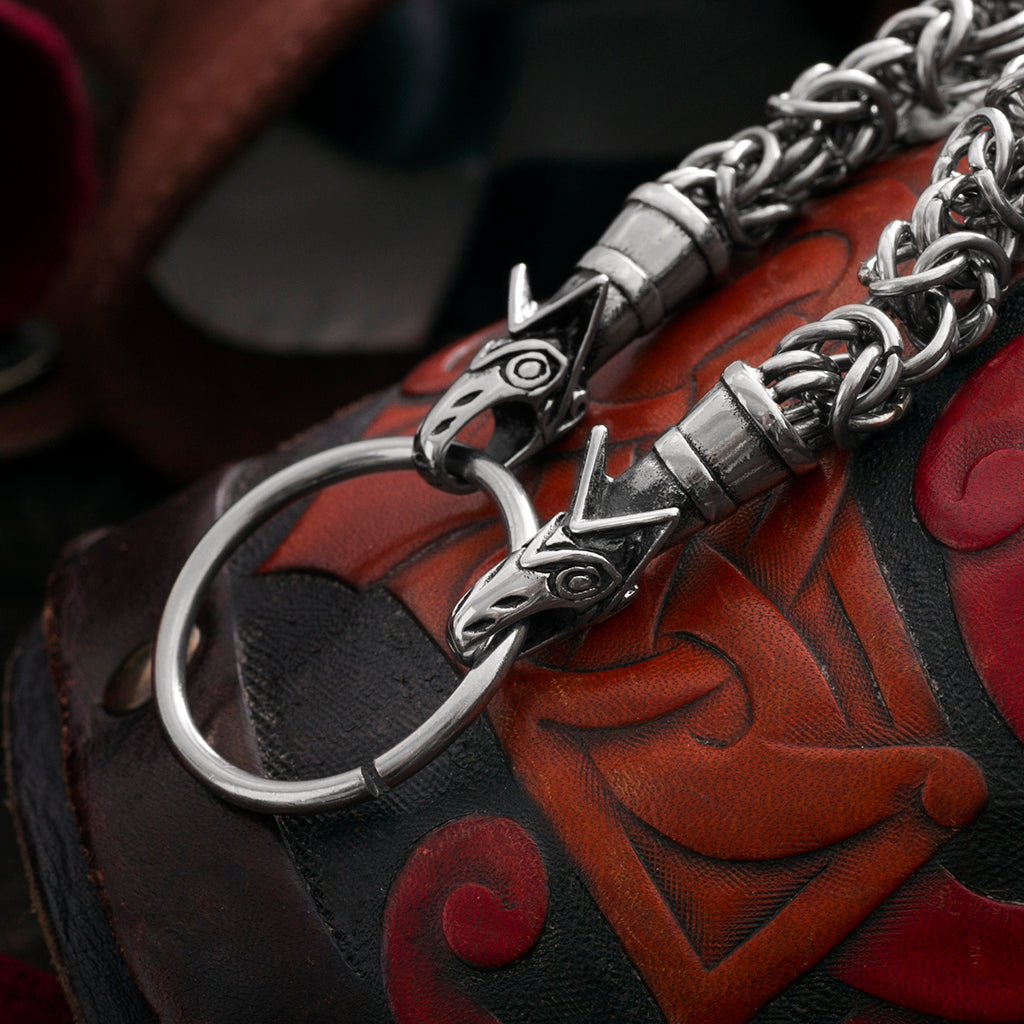 Wolf King Chain, Stainless Steel