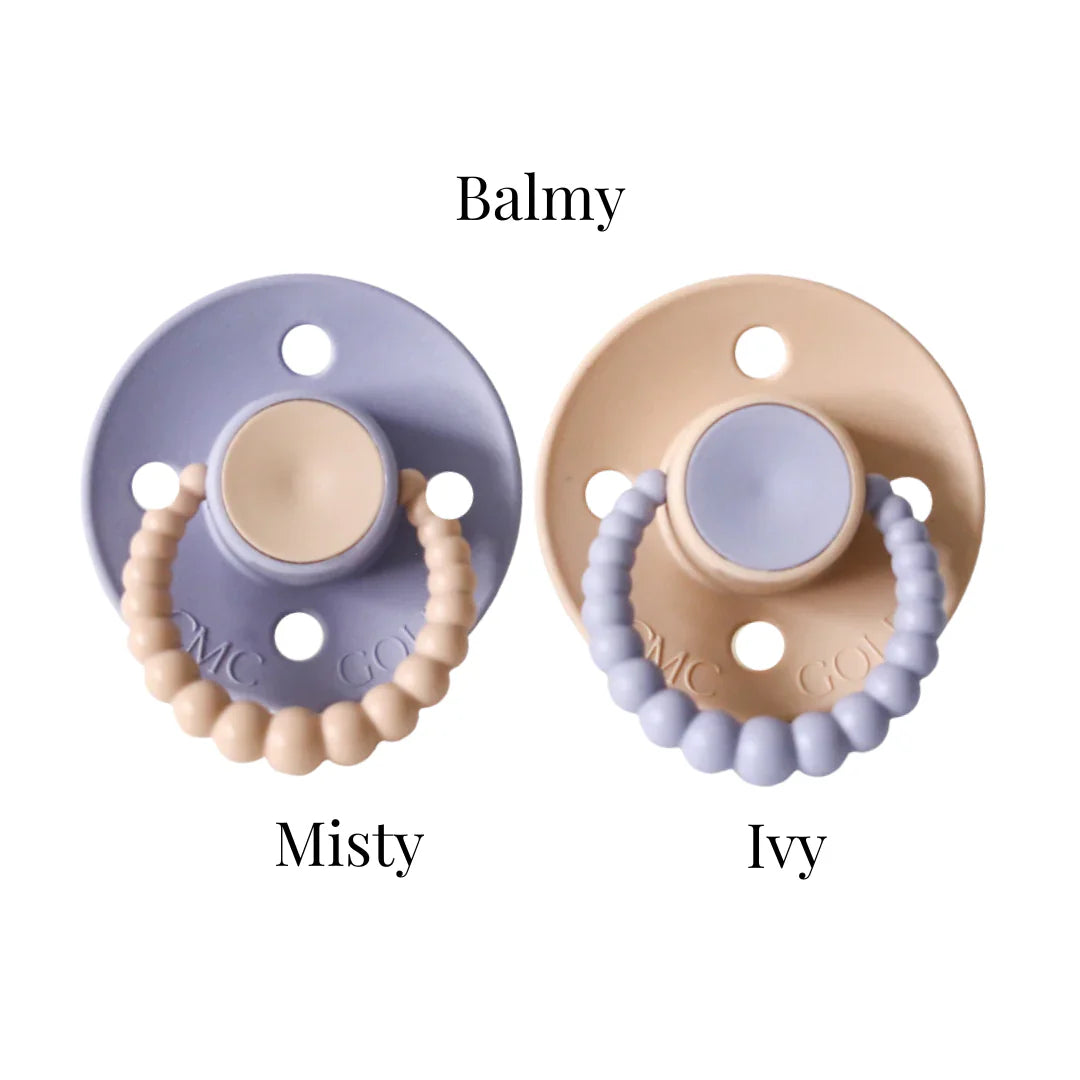 CMC GOLD - CMC Dummies Varicoloured Twin Pack (Size 2) 6m-18m (AIR FILLED) | Multiple Options