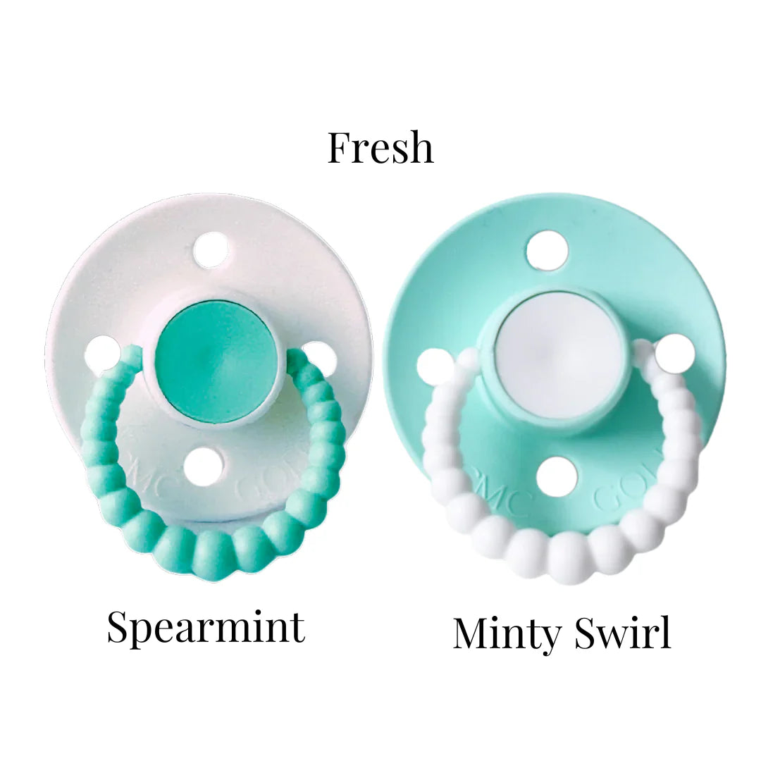 CMC GOLD - CMC Dummies Varicoloured Twin Pack (Size 2) 6m-18m (AIR FILLED) | Multiple Options