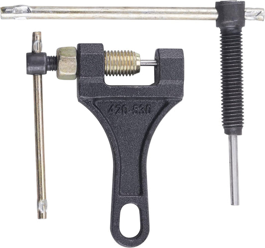 Chain Breaker Tool for Motorcycle ATV Quad Go Kart Dirt Pit Bike Scooter Bicycle Tractor Chain Break # 420, 428, 520, 525, 528, 530