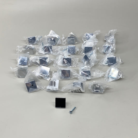 BERENSON 25 PACK!! Contemporary Advantage One Polished Chrome Square 0950-1026-P