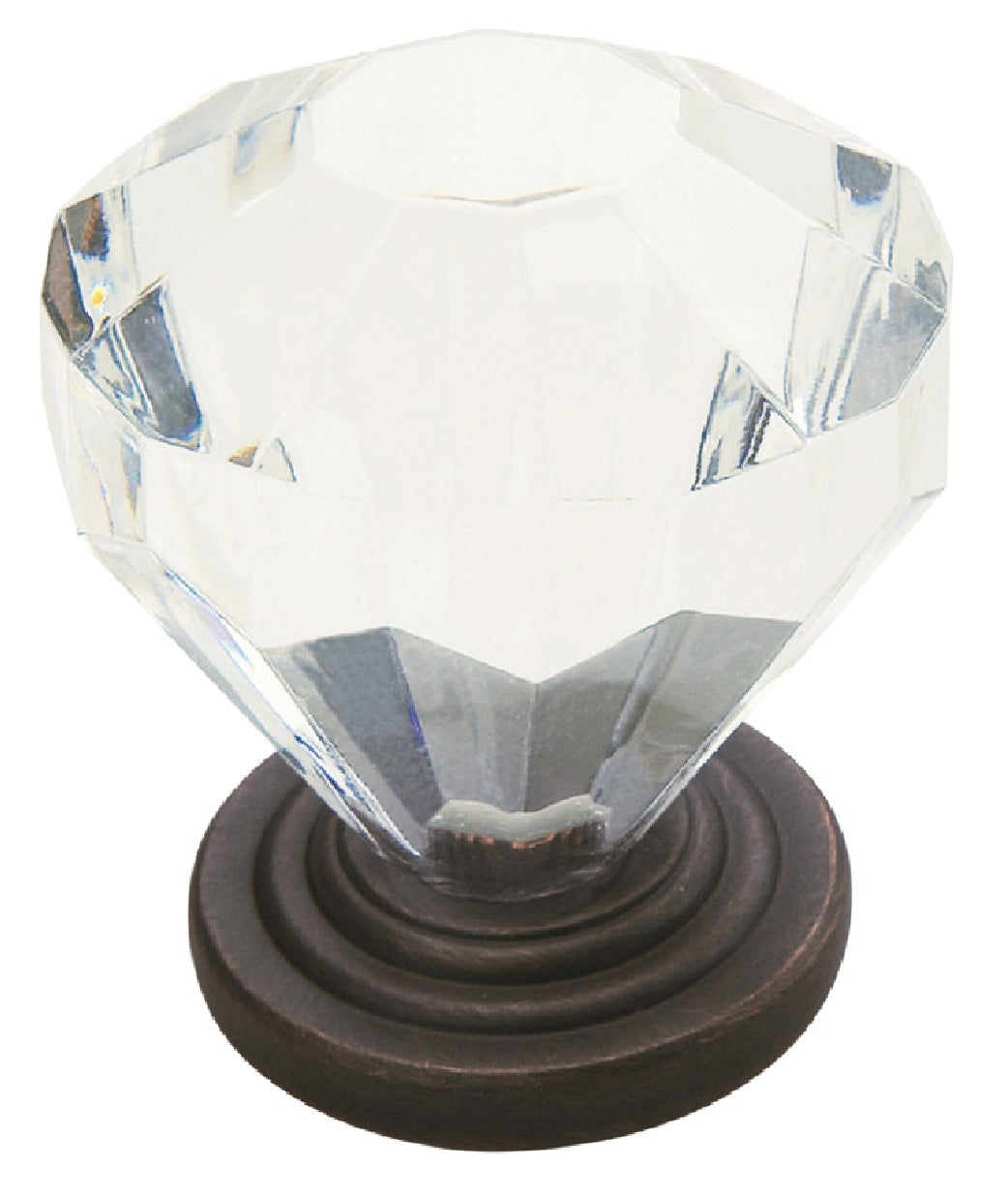 Amerock 5PK14303ORB Traditional Classics Cabinet Knob, Oil Rubbed Bronze, 5 Piece