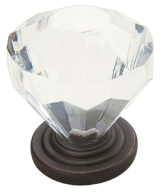 Amerock 5PK14303ORB Traditional Classics Cabinet Knob, Oil Rubbed Bronze, 5 Piece