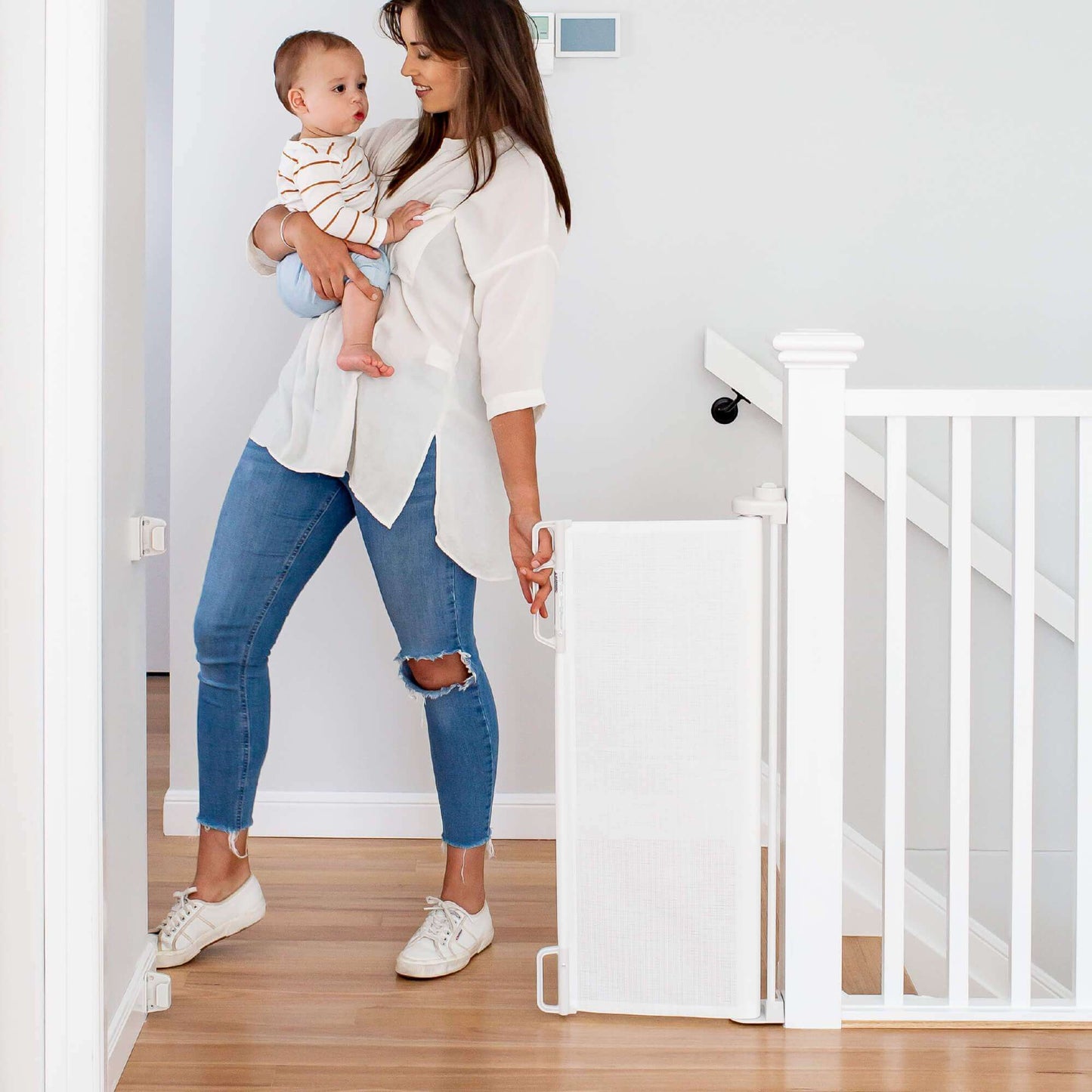 71" Wide Retractable Baby Gate (Refurbished) - Perma Child Safety