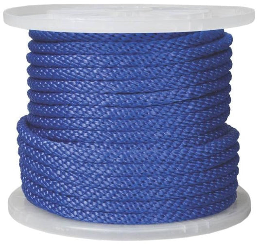 Ben-Mor 60265 Polypropylene Derby Rope, 1/2" x 150', Blue