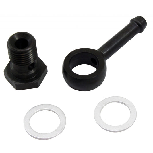 AEM Adjustable Fuel Pressure Regulator 90 degree Fitting Kit (25-390)