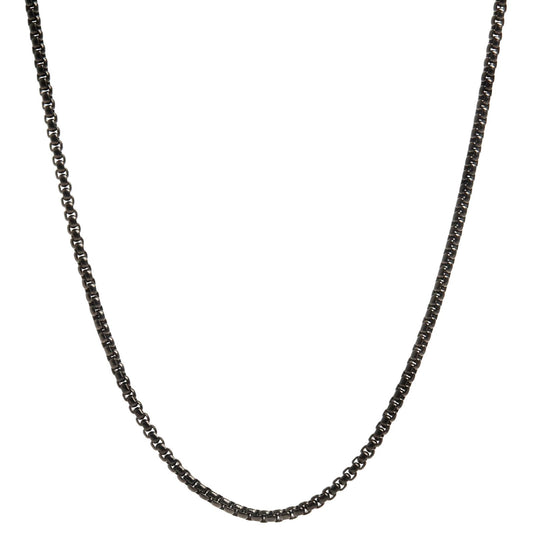 Black Stainless Steel Cube Chain - Think Goodness