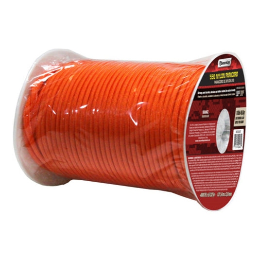 Mibro 644621TV Military Grade 550 Paracord, 5/32 inch x 400 feet