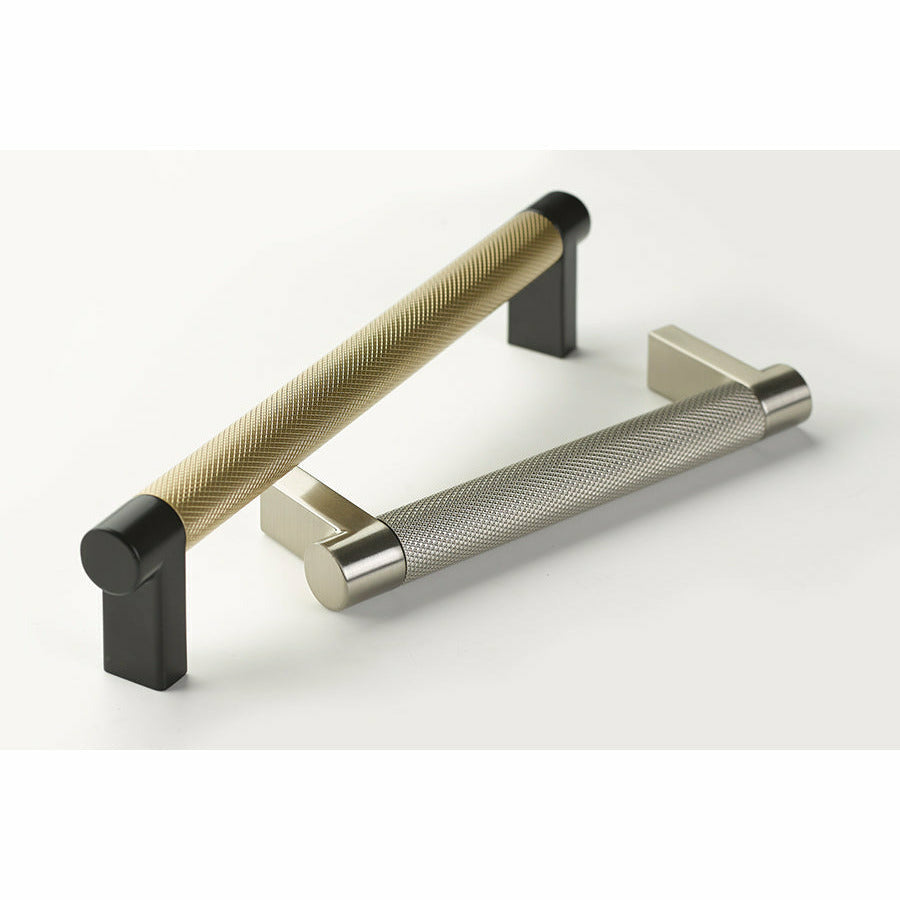Select Rectangular Knurled Bar Cabinet Pull