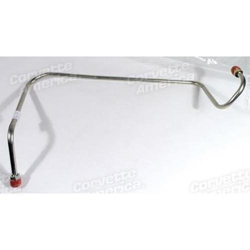 Corvette Gas Line. Stainless Steel Pump To Carburetor 454 Except Holley: 1970-1974