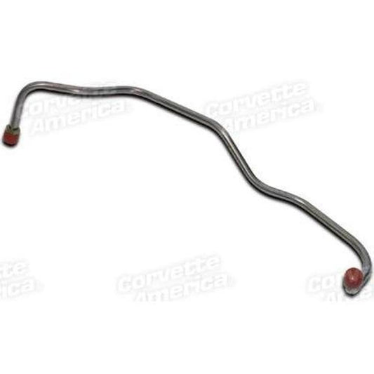 Corvette Gas Line. Stainless Steel Pump To Carburetor 300/350/L48/L82: 1970-1976
