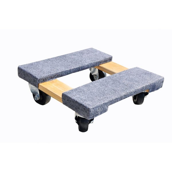Furniture Dolly Appliance Mover Rolling Wheels Wood 800 lb Capacity Home Office