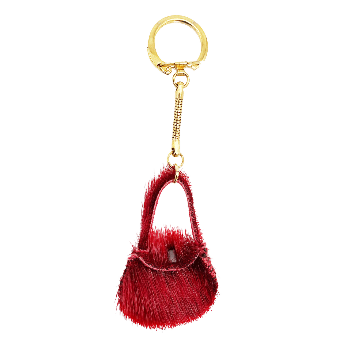 Sealskin "Purse" Keychain - Red - Mary Ineak