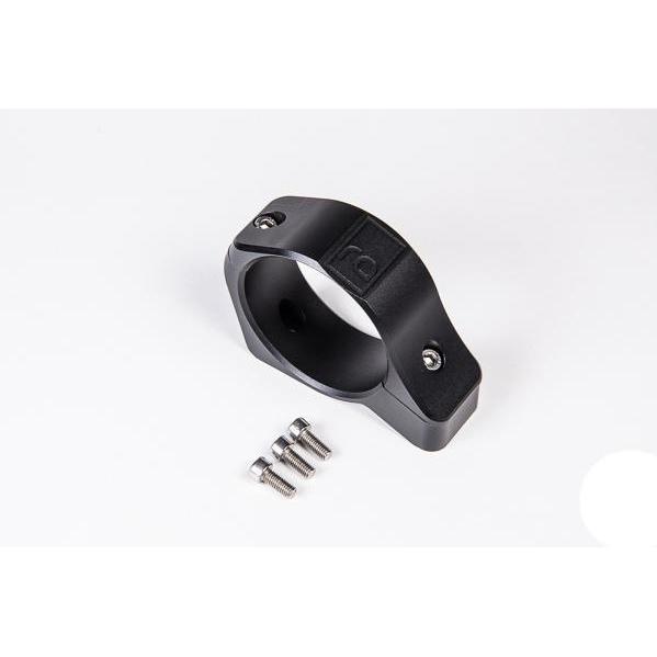 Radium Engineering 2-Piece Fuel Pump Clamp 60mm - Black W/ Logo